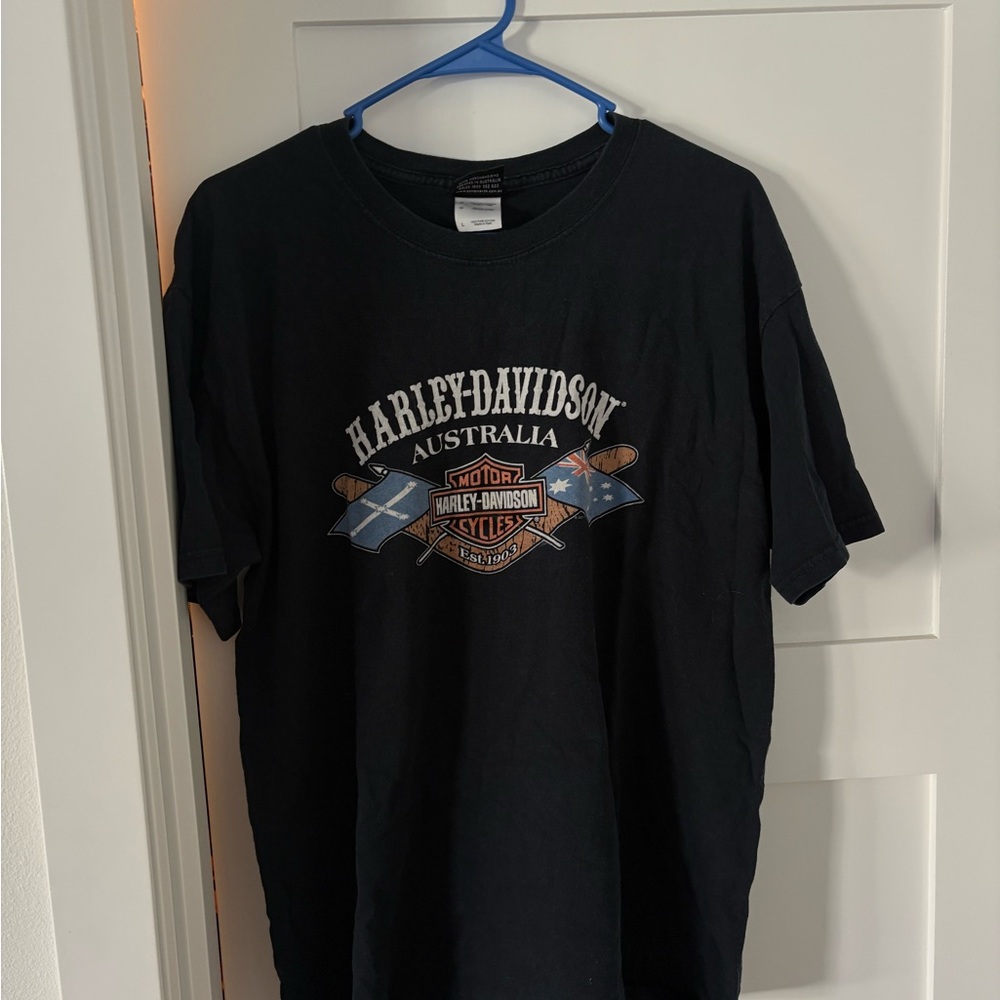 Harley-Davidson Australia Black T-Shirt L